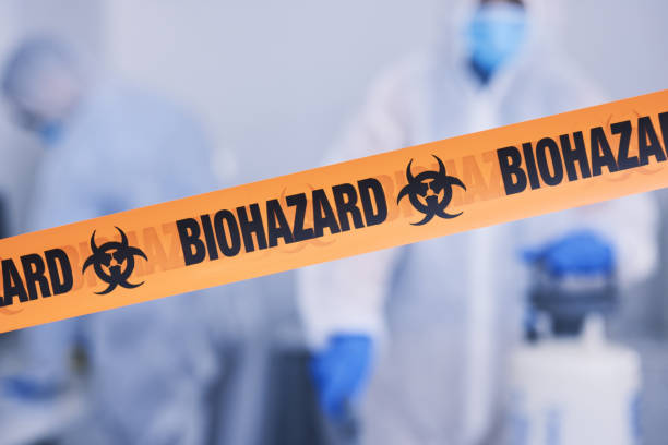 Professional Blood Cleanup technician working in Peachtree Corners, GA